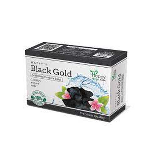 BLACK GOLD ACTIVATED CARBON SOAP - 75gm